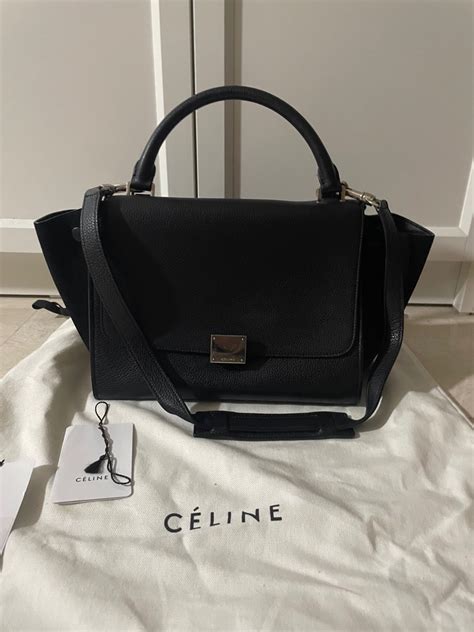 celine trapeze black|celine trapeze small.